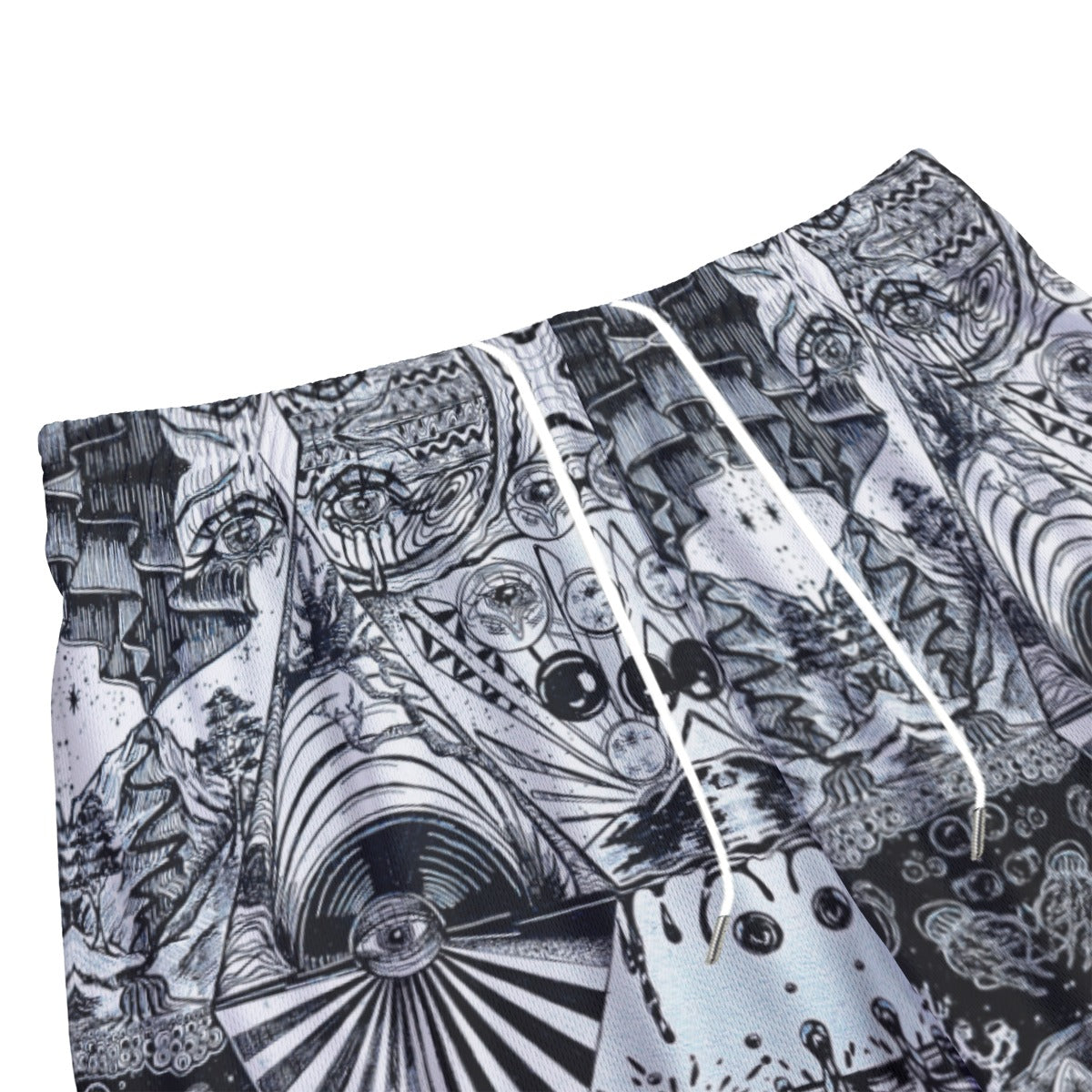 All-Over Print Men's Pocket Customizable Shorts