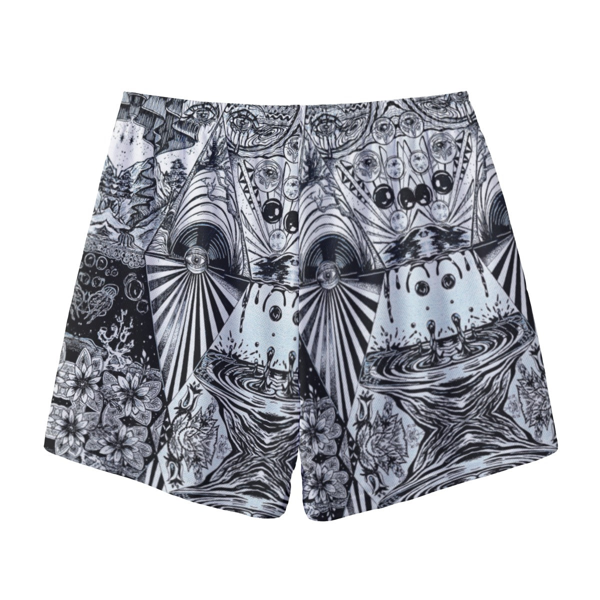 All-Over Print Men's Pocket Customizable Shorts