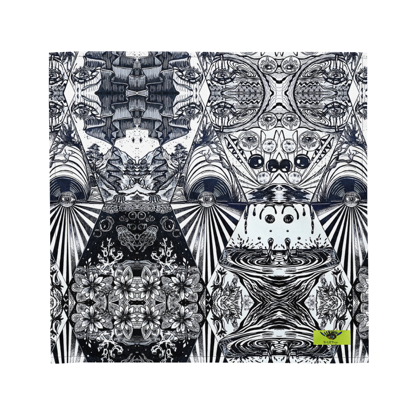 All-over print bandana