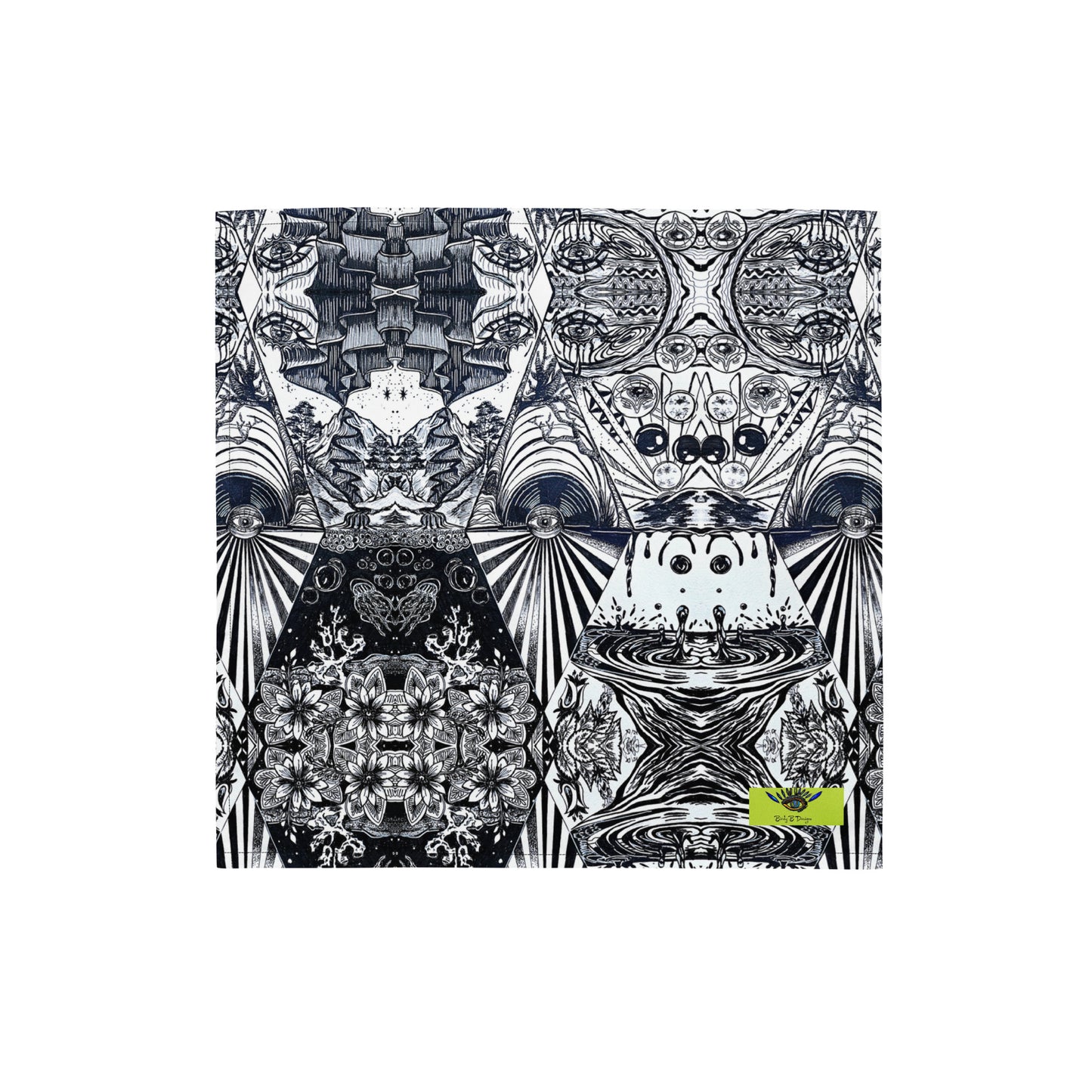 All-over print bandana